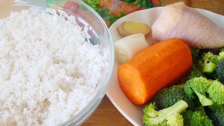 美味的新奥尔良煎鸡肉饭,准备材料
