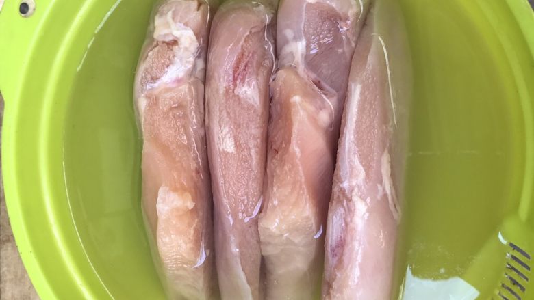 脆皮鸡排,4块鸡排