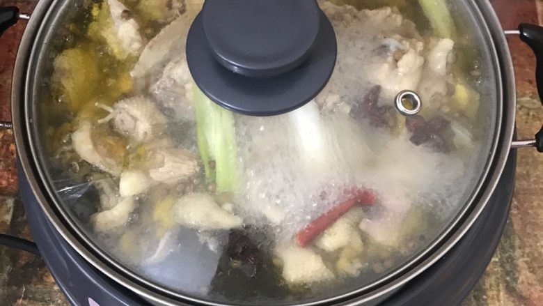 黑胡椒鸡火锅