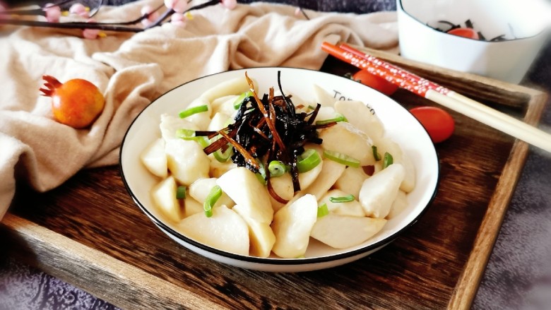 葱油芋艿,品尝一下吧