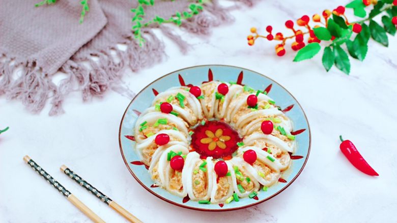萝卜酿鸡肉~(电饭煲版),成品一
