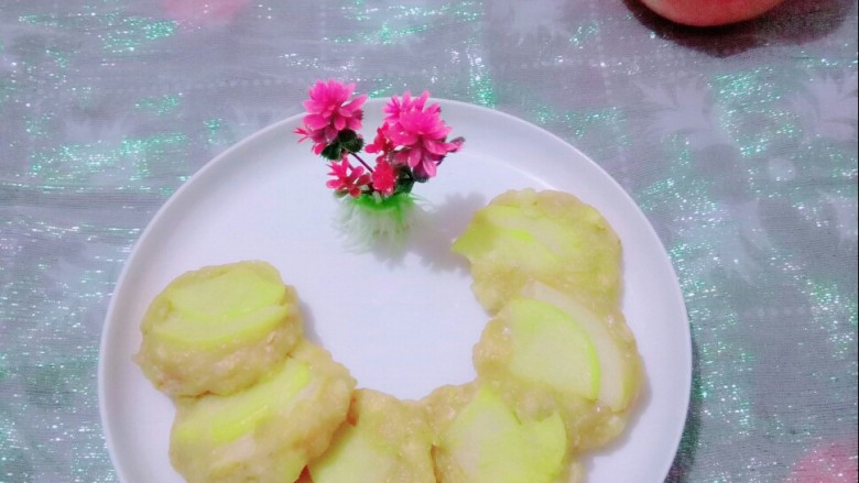 #情暖冬日# 苹果燕麦饼,散发着苹果清香的甜点一苹果燕麦饼。