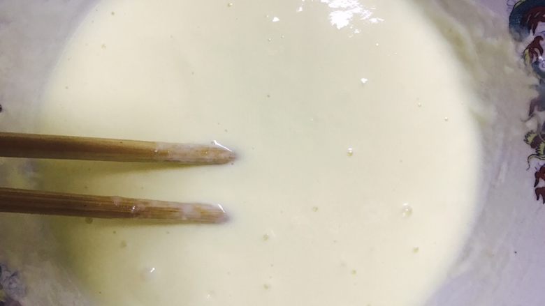 酸奶蛋糕,搅拌成无颗粒状态