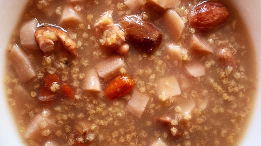 补肾补气粥-山药小米粥