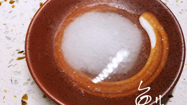 冬至美食 打卤面(香菇肉末卤),放入用水稀释
