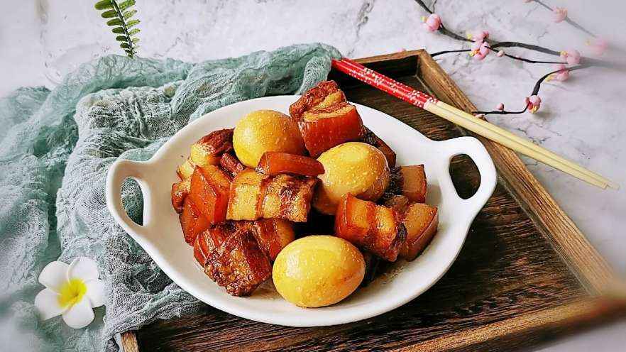 冬至美食 红烧肉卤蛋