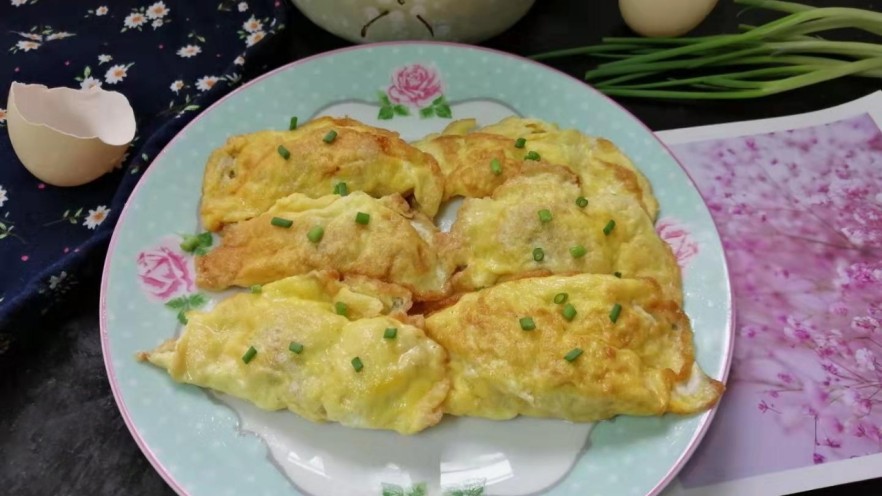 冬至美食  蛋饺