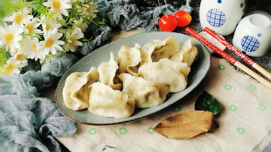 冬至美食 三鲜水饺