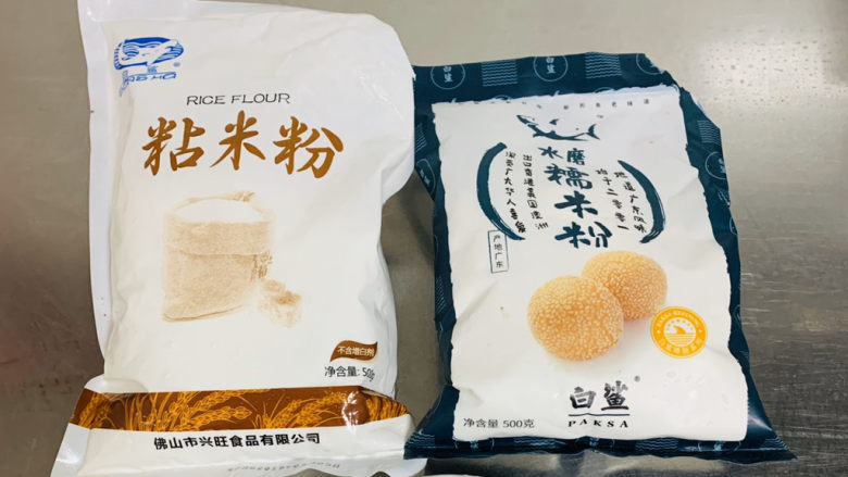 传统年糕,准备材料