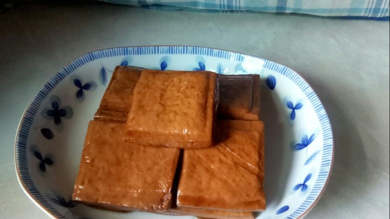 #团年饭# 发财豆干,装盘。