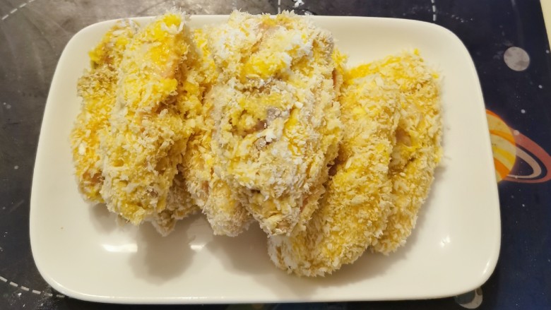 香酥炸鸡翅,做好备用