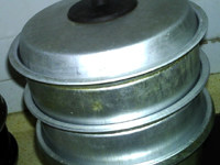 千层蒸糕,冷<a style='color:red;display:inline-block;' href='/shicai/ 156925'>水</a>上锅,大火蒸制15分钟
