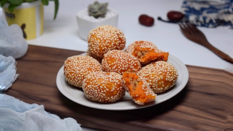 脆皮南瓜饼