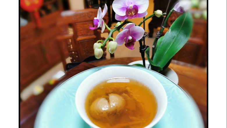 参果百合瘦肉汤【补肺益肺】