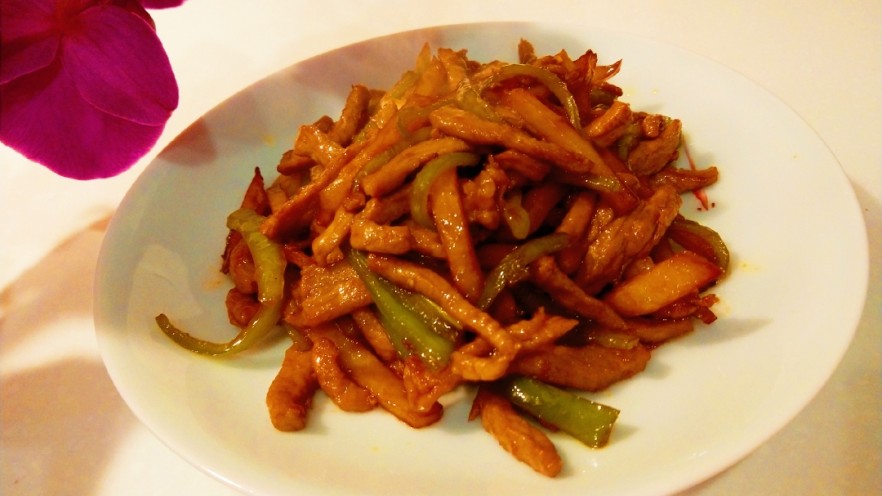 杏鲍菇炒牛肉