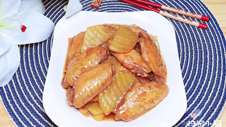 薯片鸡翅,吃起来吧!