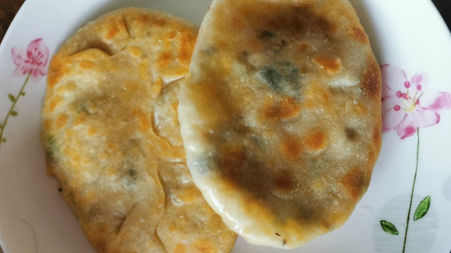 香葱猪肉馅饼
