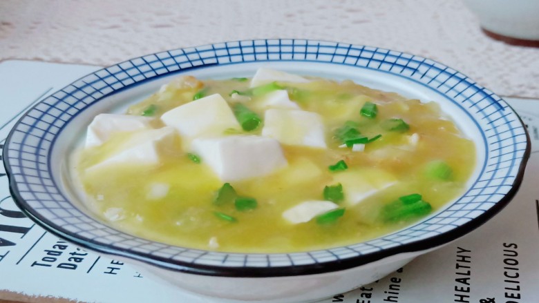 鸡蛋豆腐羹,吃米饭绝配哦！