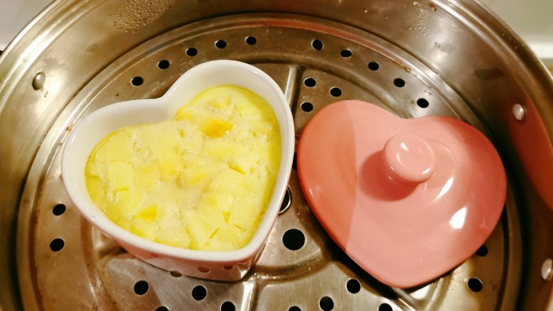 苹果布丁,时间到 取出