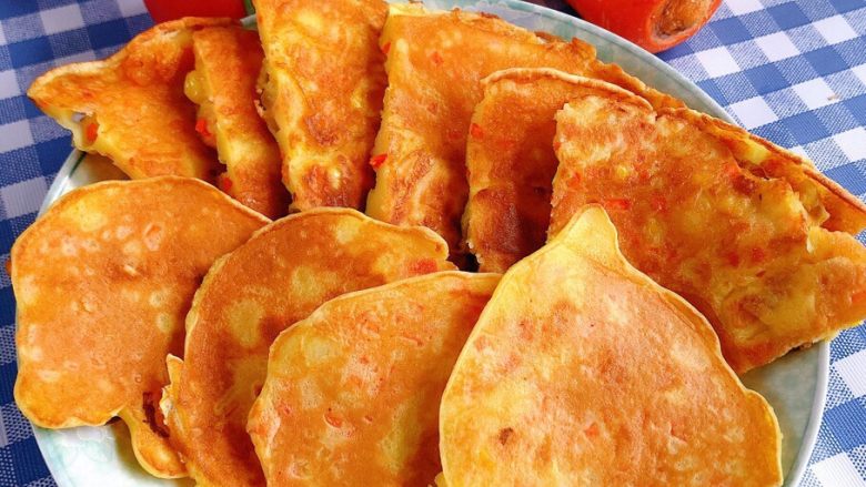 鸡蛋玉米饼,元气早餐开吃啦!