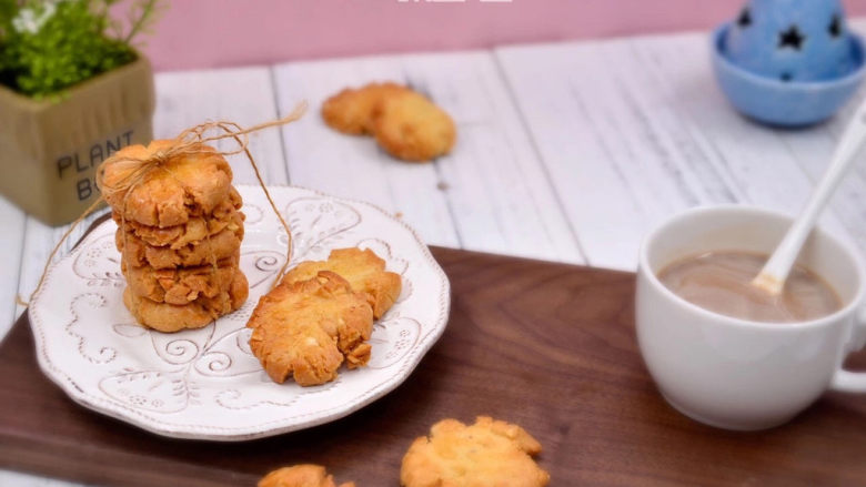 快手零食——花生酱香酥饼,完成！