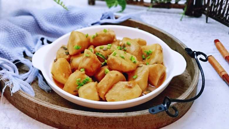葱油芋艿,不用吃饭~饱腹感