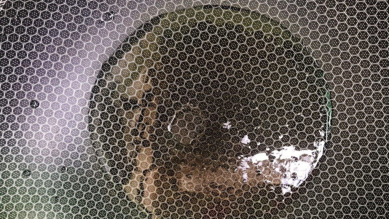 蚝油白菜苔,热锅冷油