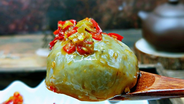 剁椒蒸芋头,准备好了吗?我要开动喽~