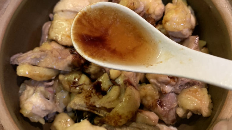 葱油焖鸡,2勺料酒
