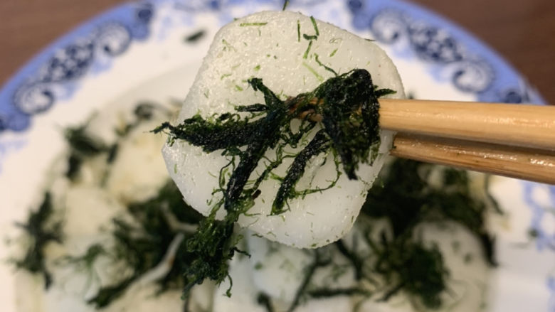 升级版海苔炒年糕,一口年糕加一口海苔,鲜美至极
