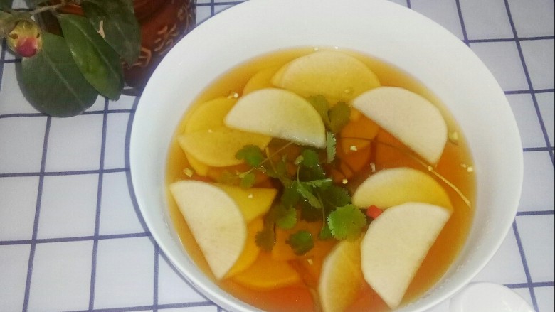 #开味小菜# 酸爽萝卜,酸爽萝卜端上餐桌。