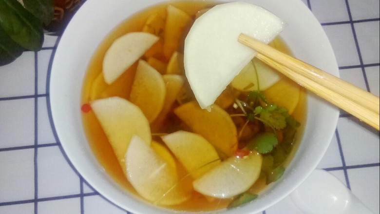 #开味小菜# 酸爽萝卜,清脆酸爽的白萝卜,太好吃了。