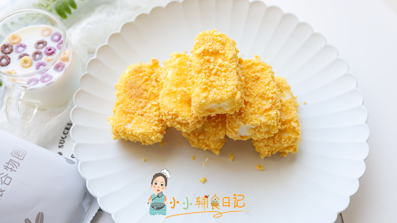 12个月以上辅食炸鲜奶,一定要按比例做