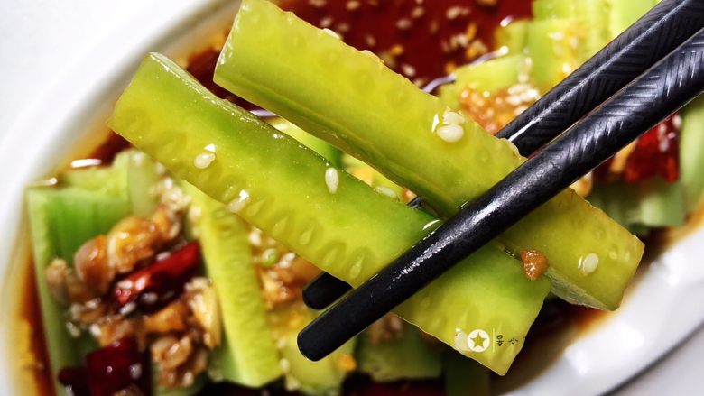 酸辣黄瓜条,酸辣可口,这个味儿就对了~~~