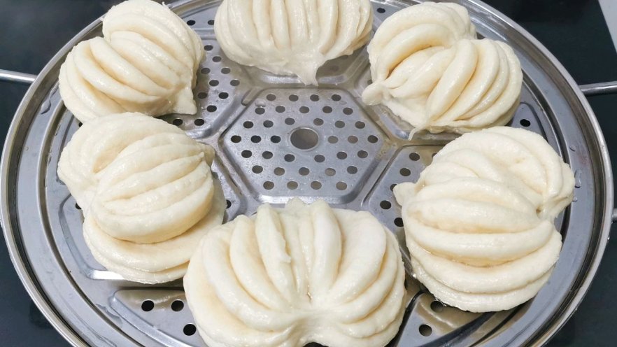 不想吃馒头?来个美味多层花卷换换口味!