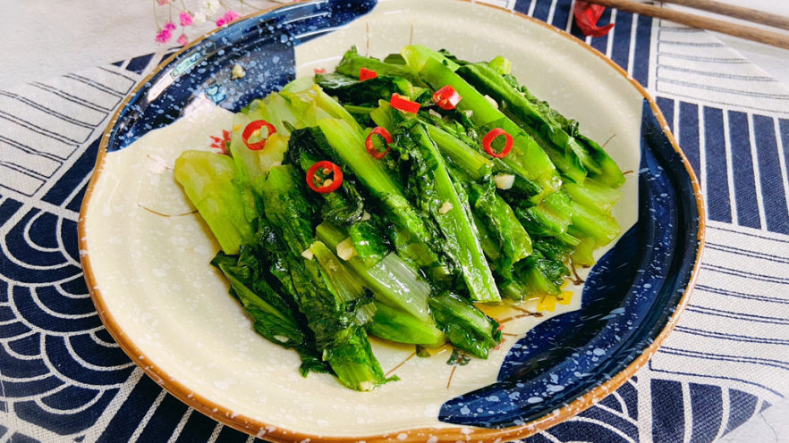 蚝油油麦菜