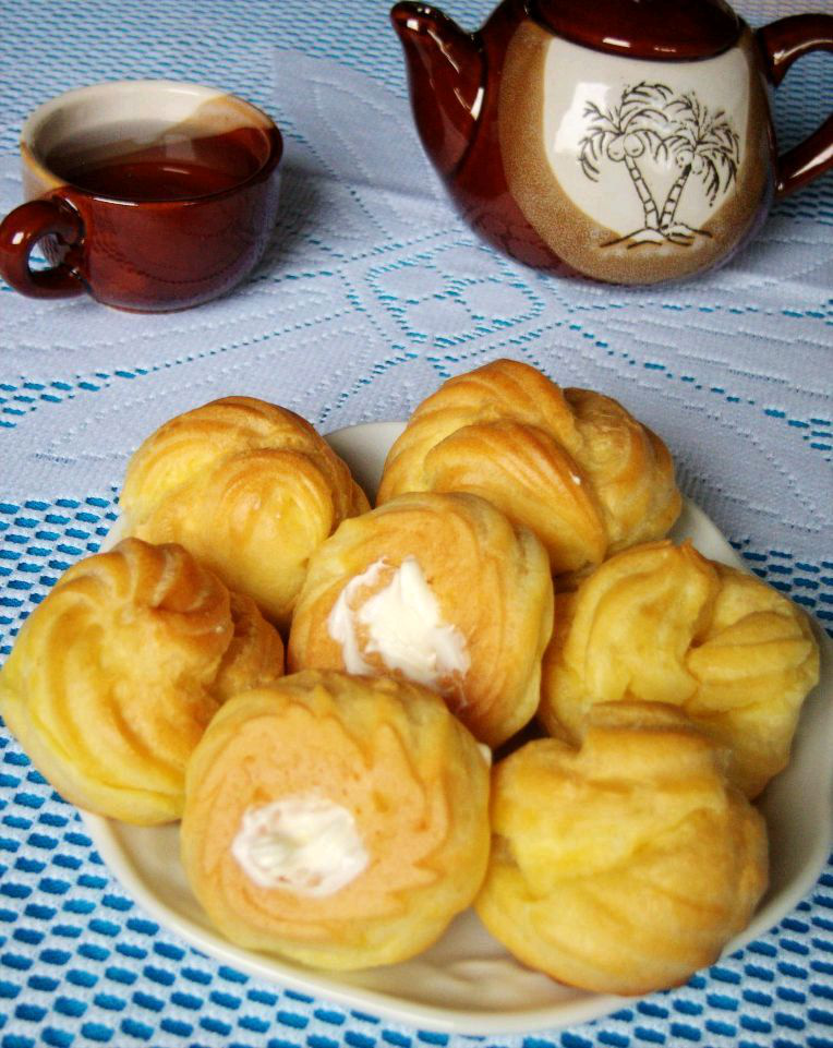 香软奶油泡芙,下午茶美味泡芙!