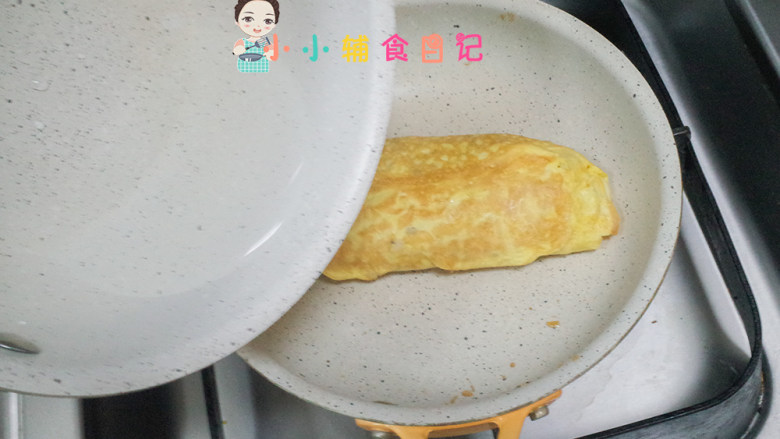12个月以上谷物米芝士厚蛋烧,再倒一点点水,充分熟透,等水煎干差不多就熟透了
