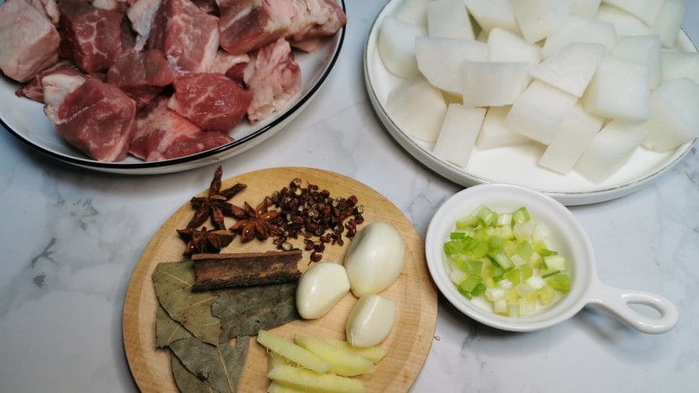 啤酒炖牛肉,食材准备