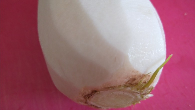凉拌芥菜丝,芥菜疙瘩一个?