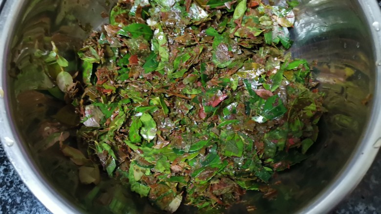 江南美食,我敢肯定,你一定没吃过这么丑,但也香喷喷的乌饭,捣得差不多的叶子