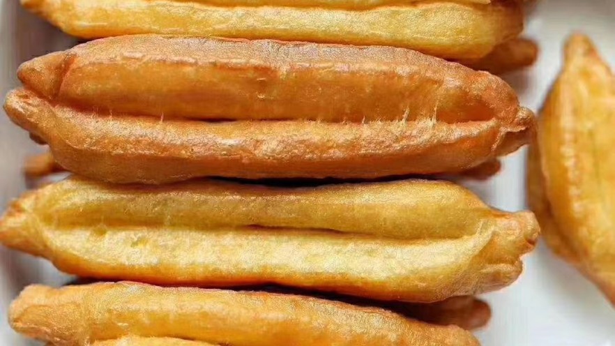 简易香酥大油条&配方&做法分享