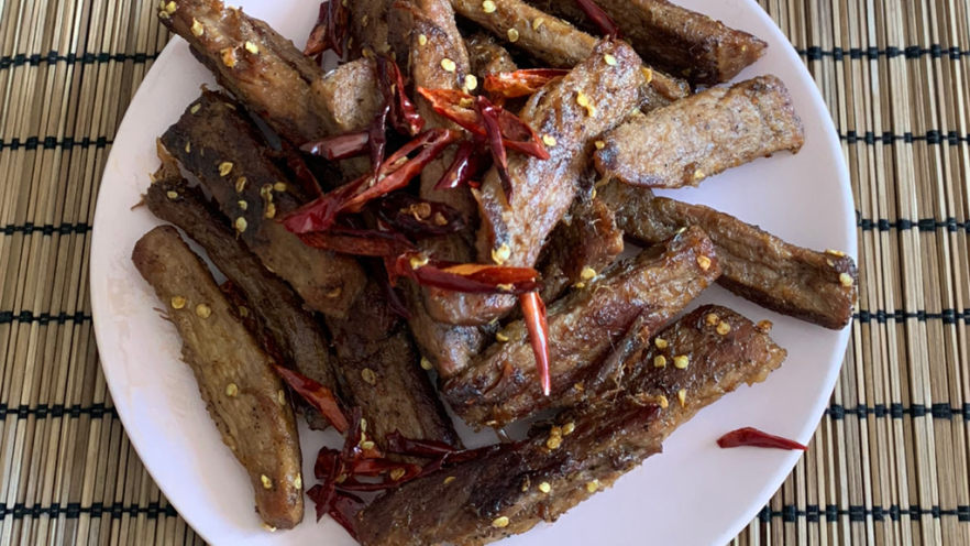 自制牛肉干