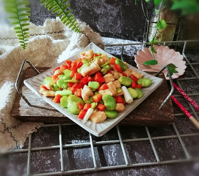 油焖蚕豆