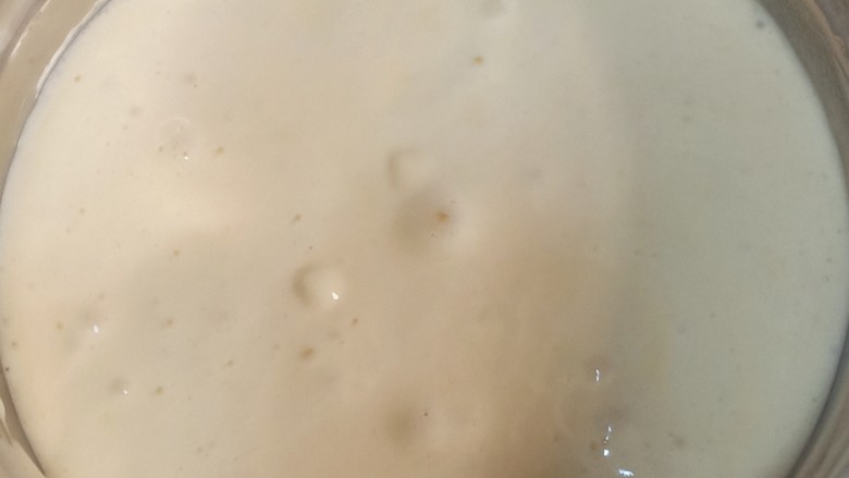 网红木质盒子蛋糕🎂,用刮刀翻拌均匀