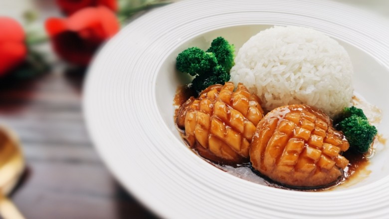 鲍鱼捞饭,喜欢的试试吧!