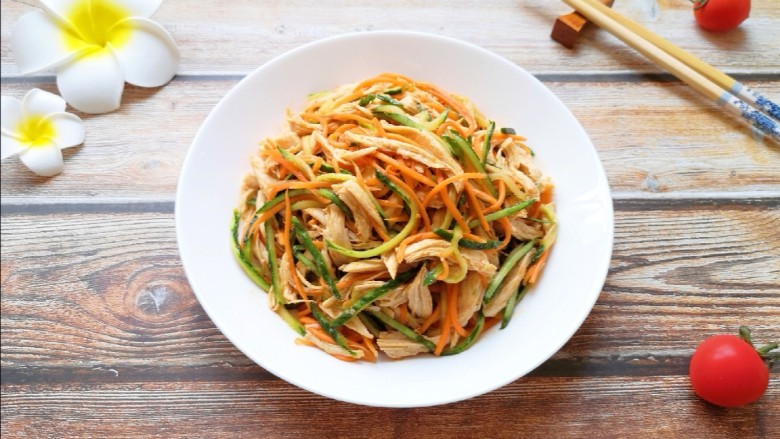 手撕鸡胸肉,味道好极了！