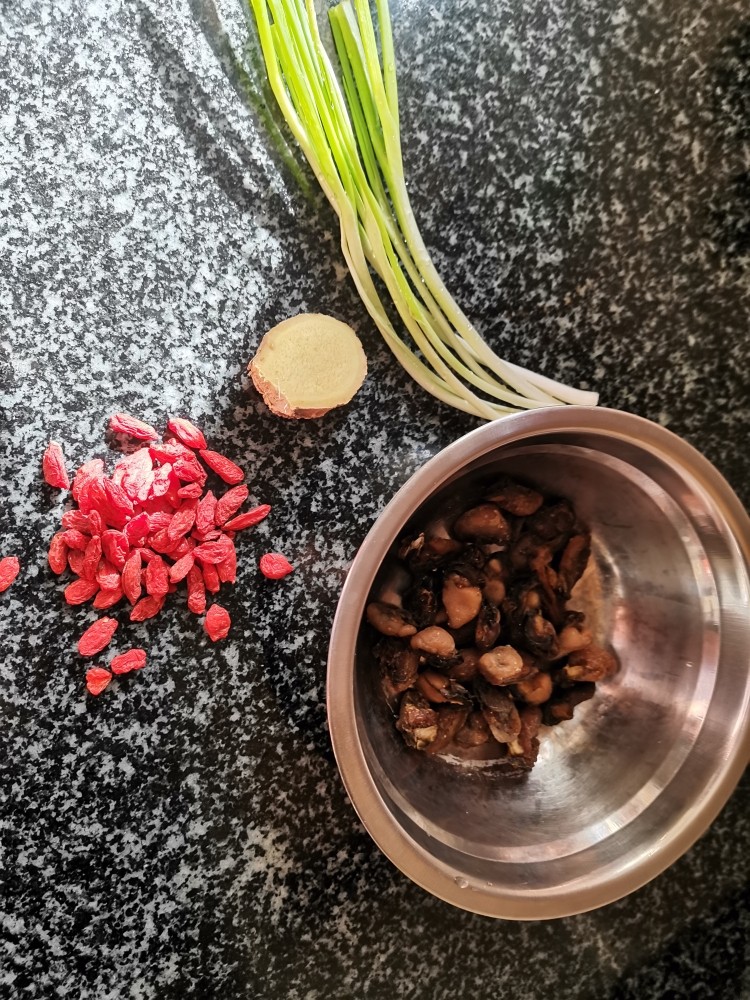 营养美味还可强身健体的海蛎粥,你值得拥有,所有食材合影
