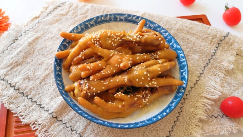 香辣卤鸡爪,可以开吃啦!