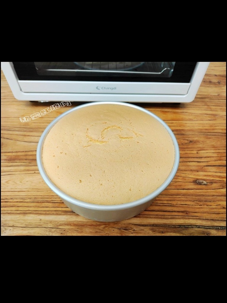 海绵蛋糕,完成。
